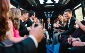 Transportation for wedding groups